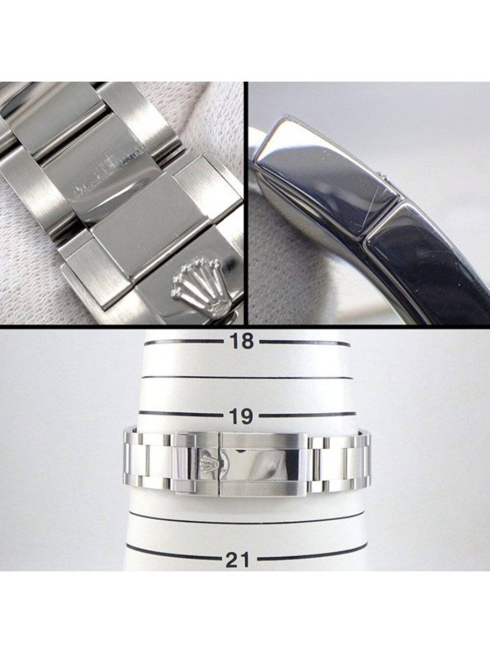 Rolex Watch Yotomastar II Roulettestamp Chronograph Small White Dial SS Blue - Picture 9 of 12